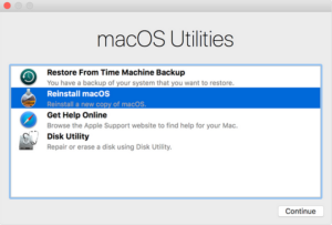 Macbook Pro Wont Turn On macos utilities